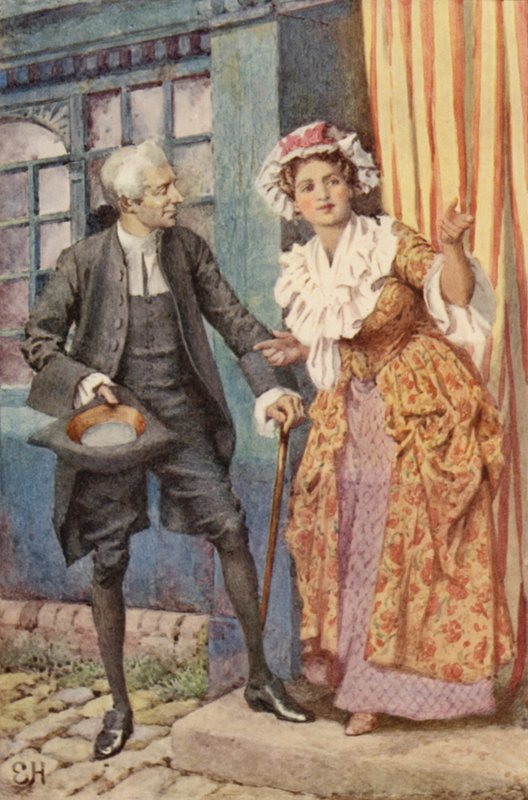 Ilustracja do Podróży sentymentalnej Laurence