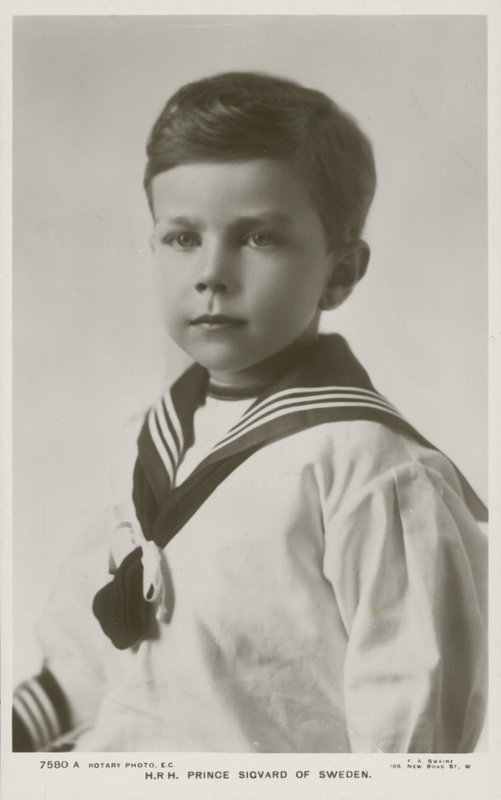 JKW Książę Sigvard Szwecji, 1913 autorstwa F.A Swaine