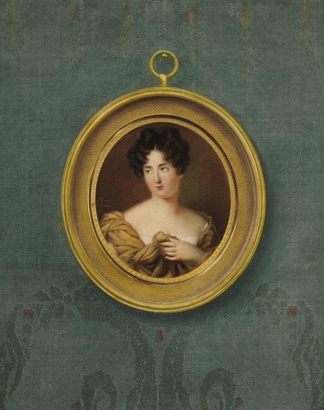 Portret kobiety, uważanej za aktorkę Dermer autorstwa Fanny Charrin
