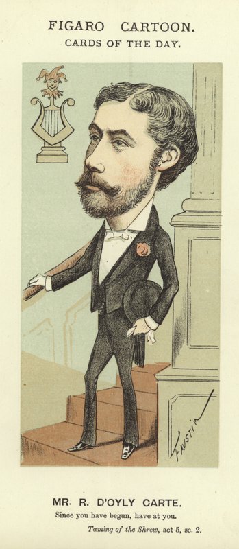 Karykatura Richarda D