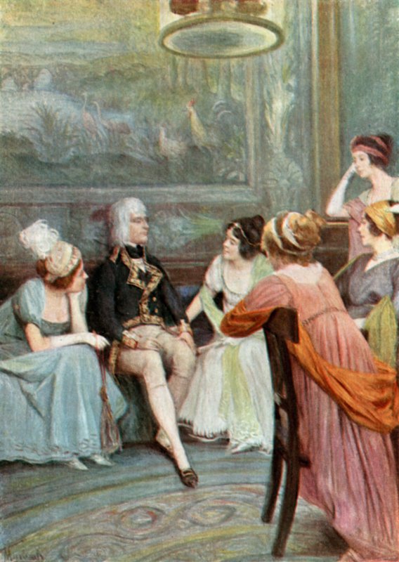 Napoleon w społeczeństwie autorstwa Felicien baron de Myrbach Rheinfeld