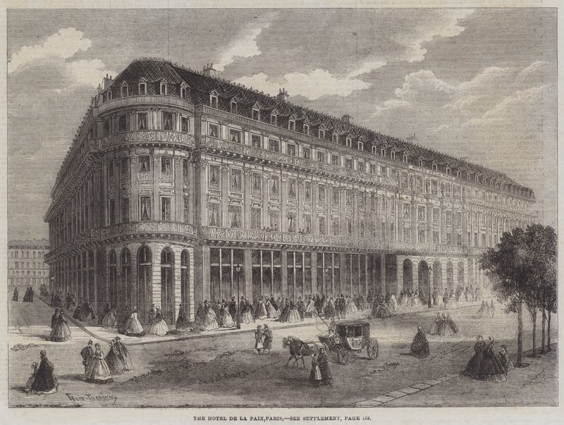 Hotel de la Paix, Paryż autorstwa Felix Thorigny