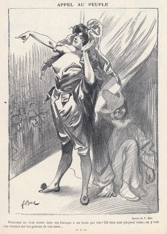 Apel do ludu (litografia) autorstwa Ferdinand Sigismund Bac