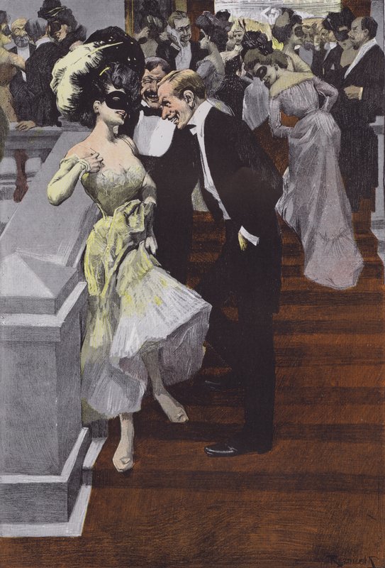 Bal Pare (kolor lito) autorstwa Ferdinand von Reznicek