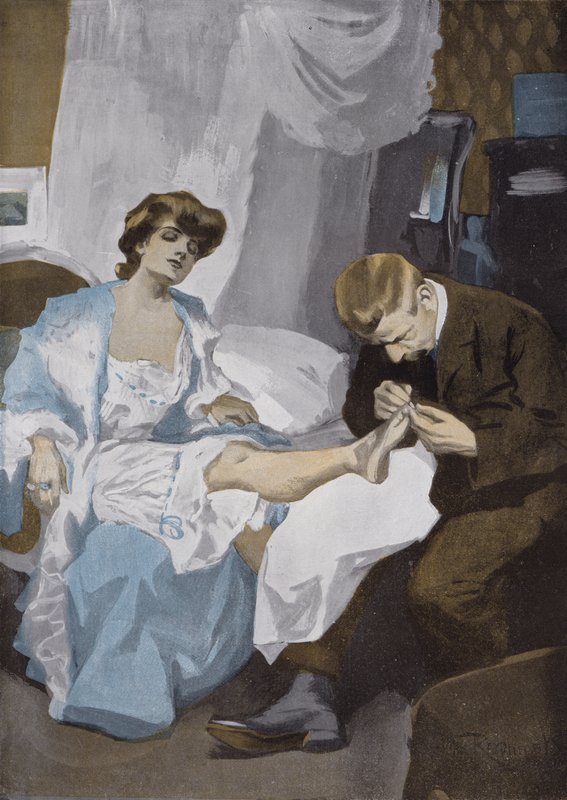 Pedicure autorstwa Ferdinand von Reznicek