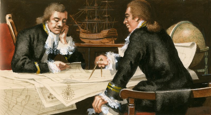 Epicka podróż admirała Ansona autorstwa Ferdinando Tacconi