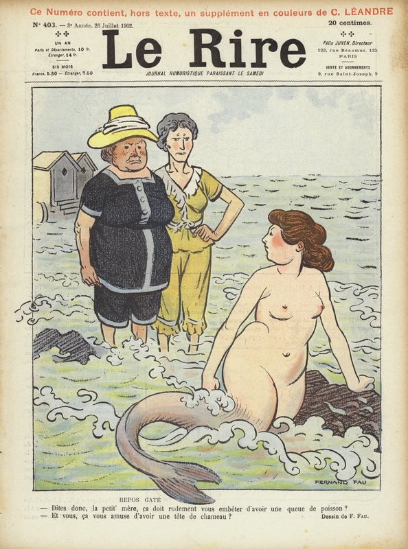 Ilustracja do Le Rire autorstwa Fernand Fau
