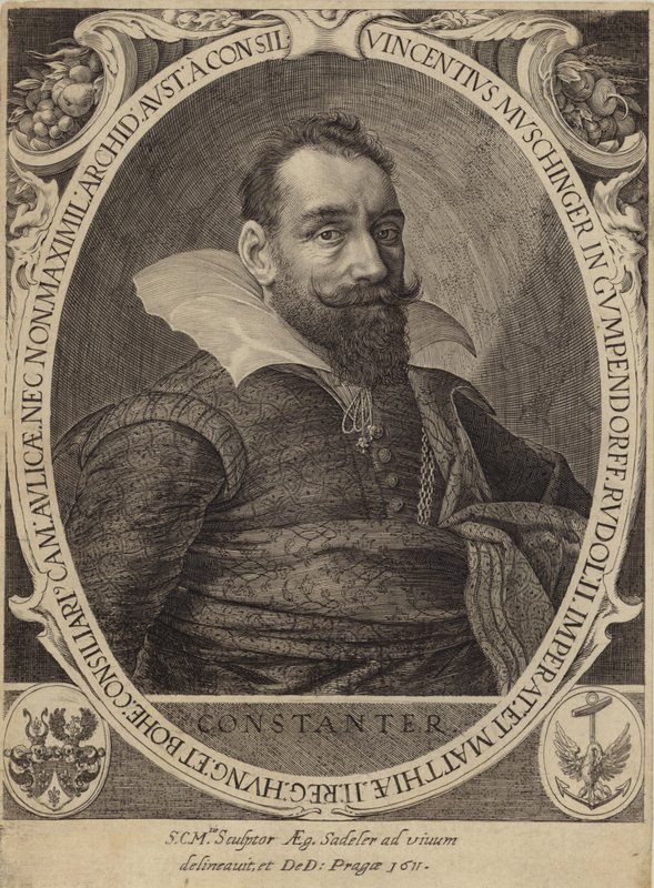 Portret Vincenta Mussingera – Gumpendorff autorstwa Flemish School