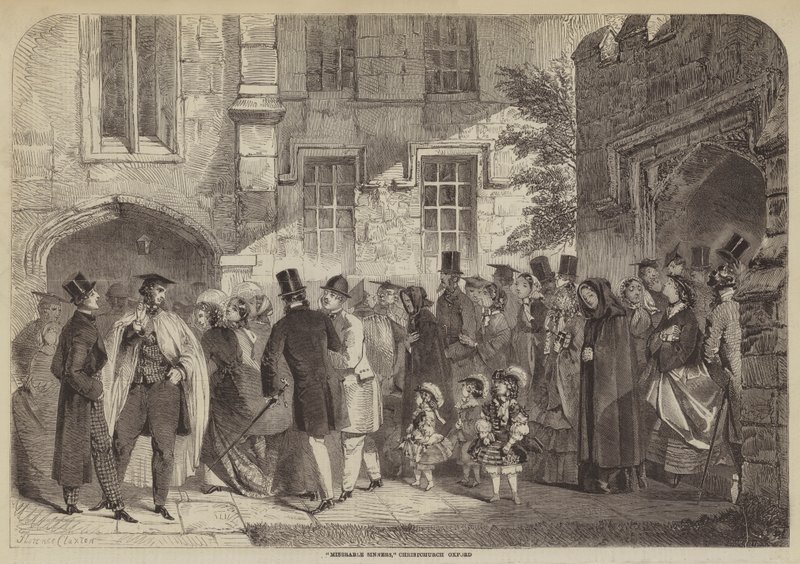 Miserable Sinners, Christchurch, Oxford autorstwa Florence Claxton