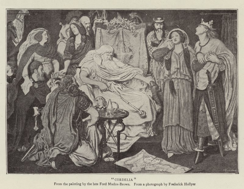 Kordelia autorstwa Ford Madox Brown