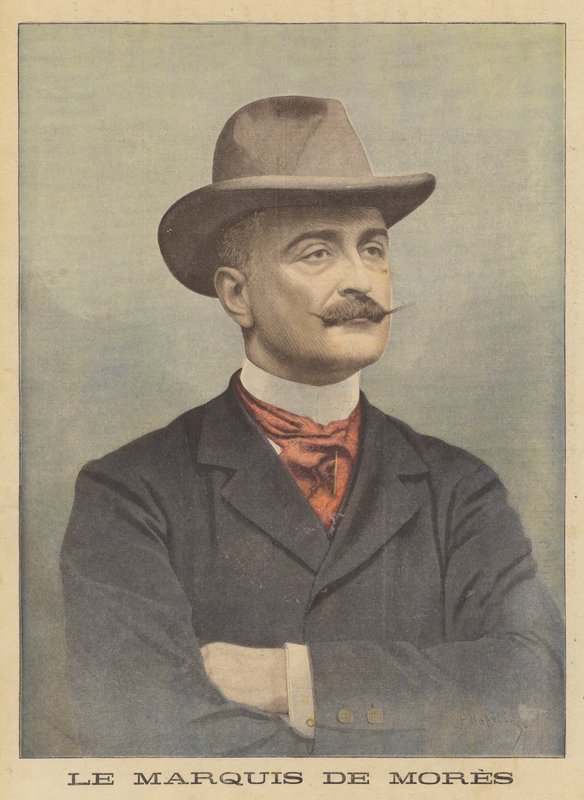 Markiz de Mores autorstwa Fortune Louis Meaulle