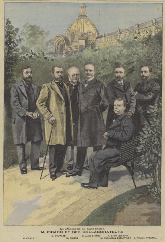 Organizatorzy Wystawy Powszechnej 1900 w Paryżu autorstwa Fortune Louis Meaulle