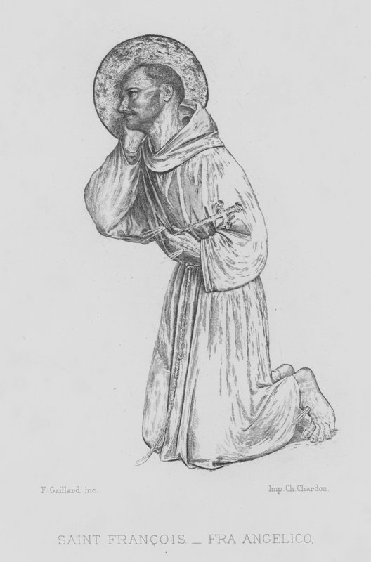 Św. Franciszek z Asyżu (lito) autorstwa Fra (after) Angelico