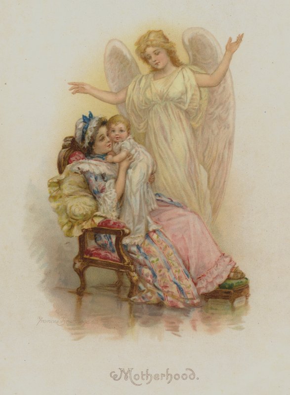 Macierzyństwo (chromolitho) autorstwa Frances Brundage