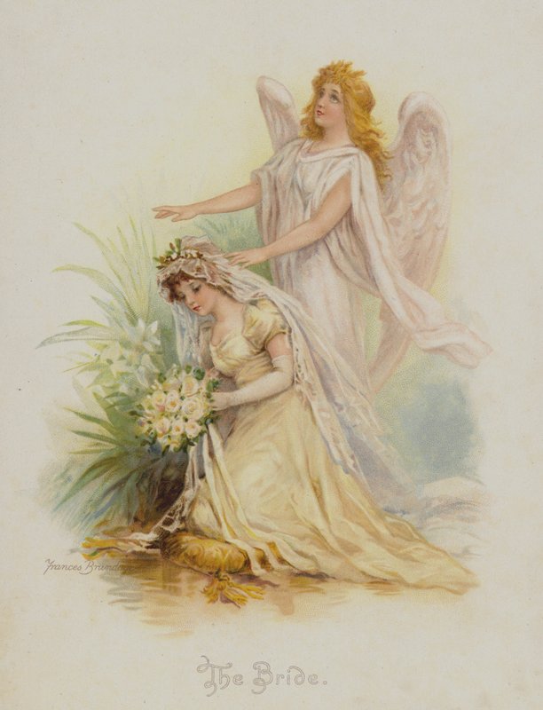 Panna Młoda (chromolitho) autorstwa Frances Brundage