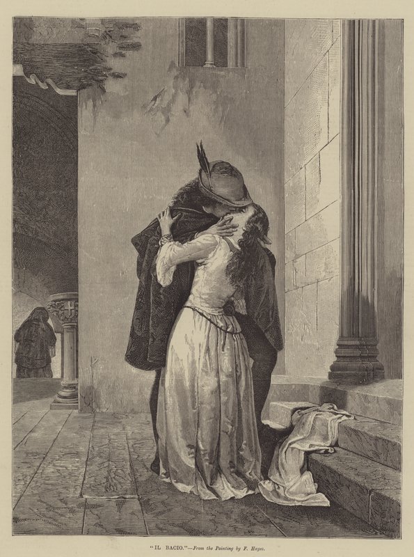 Pocałunek autorstwa Francesco Hayez