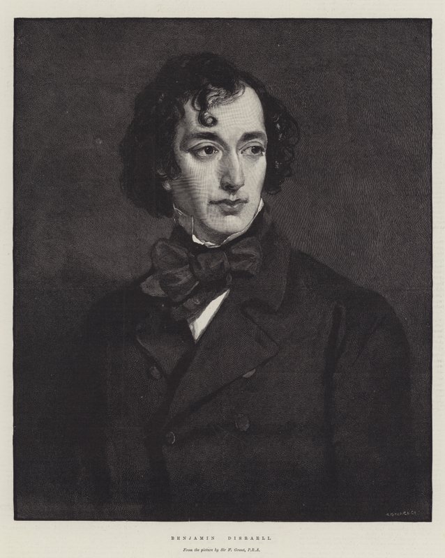 Benjamin disraeli autorstwa Francis Grant