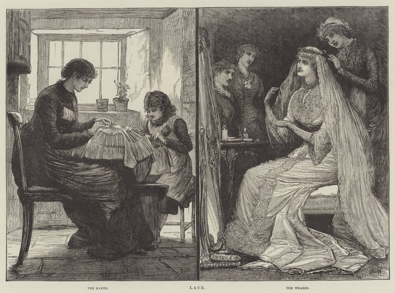 Sznurówka autorstwa Francis S. Walker