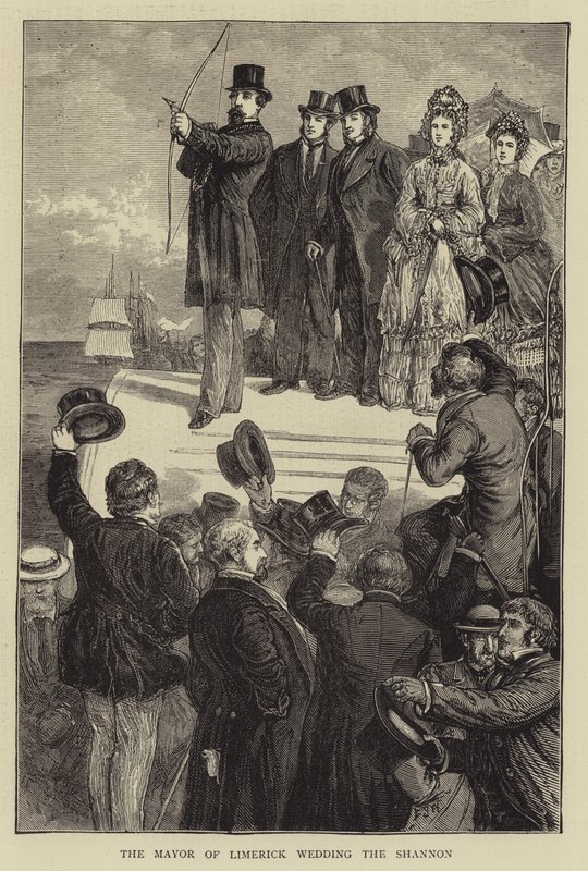 Burmistrz Limerick poślubia Shannon autorstwa Francis S. Walker