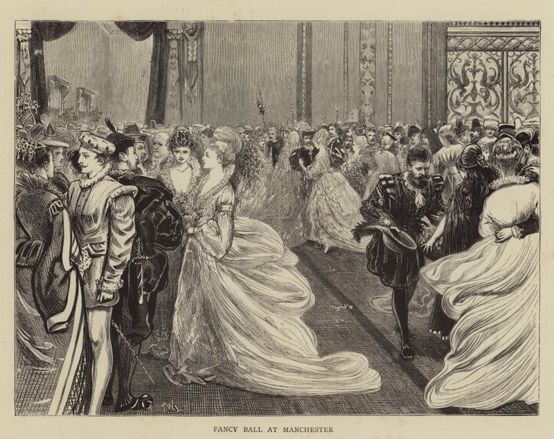 Fancy Ball w Manchesterze autorstwa Francis Wilfred Lawson