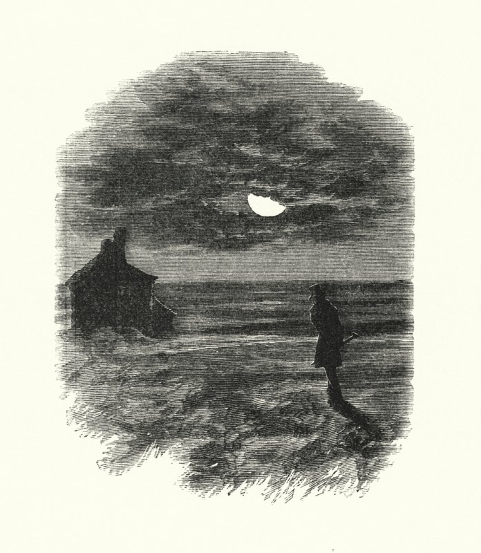 Ilustracja do wielkich nadziei autorstwa Charlesa Dickensa (rycina) autorstwa Francis Arthur Fraser