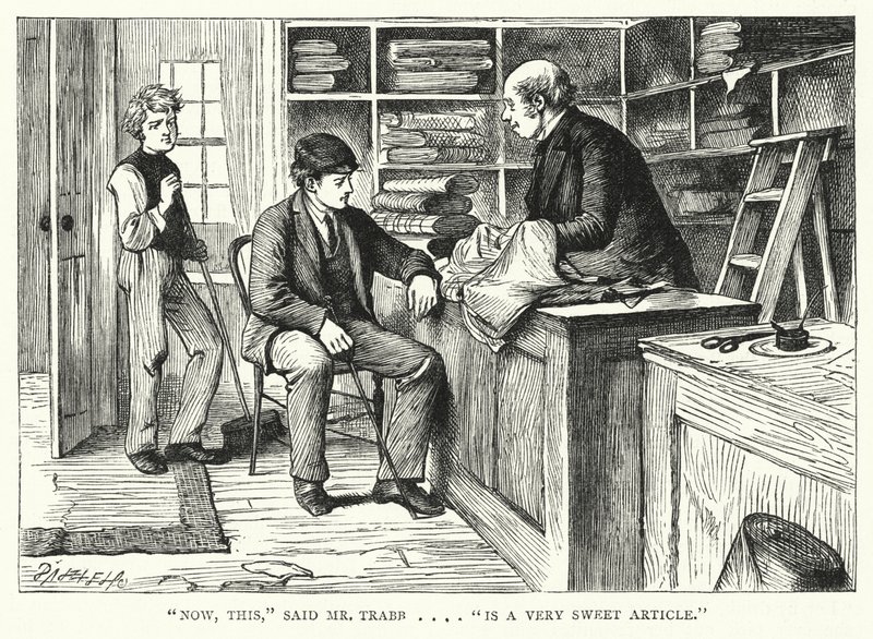 Ilustracja do wielkich nadziei autorstwa Charlesa Dickensa (rycina) autorstwa Francis Arthur Fraser