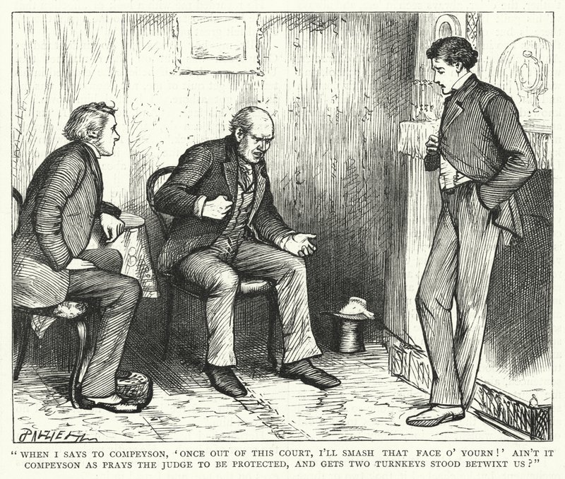 Ilustracja do wielkich nadziei autorstwa Charlesa Dickensa (rycina) autorstwa Francis Arthur Fraser