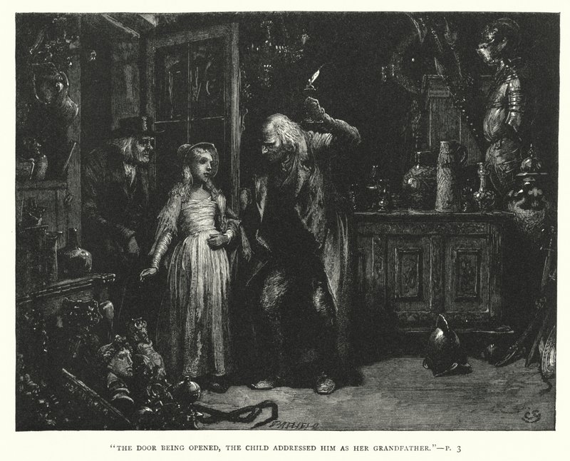 Ilustracja do książki Charlesa Dickensa "Wielkie nadzieje" (rycina) autorstwa Francis Arthur Fraser