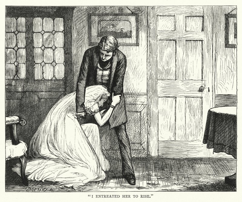 Ilustracja do wielkich nadziei autorstwa Charlesa Dickensa (rycina) autorstwa Francis Arthur Fraser