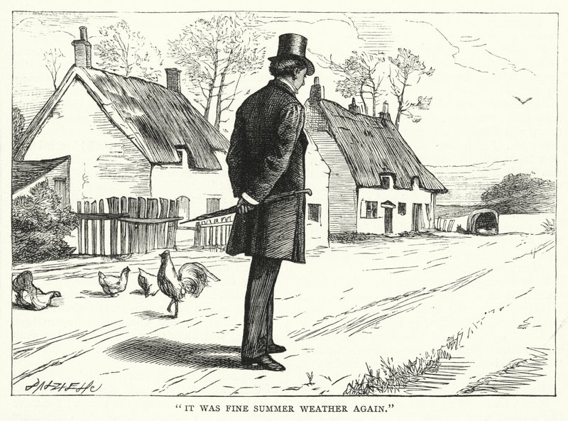 Ilustracja do książki Charlesa Dickensa "Wielkie nadzieje" (rycina) autorstwa Francis Arthur Fraser