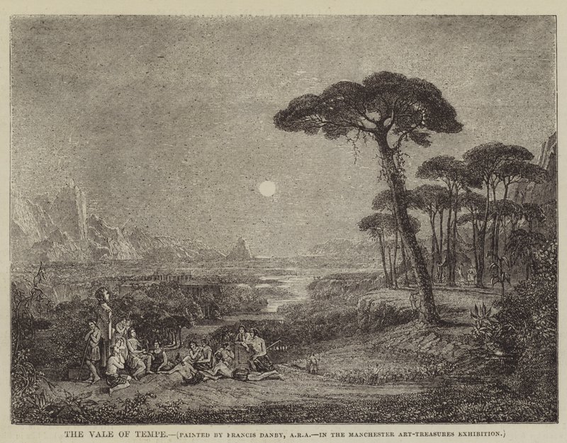 Dolina Tempe autorstwa Francis Danby