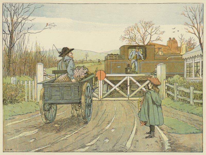 Kierowca silnika (druk kolorowy) autorstwa Francis Donkin Bedford