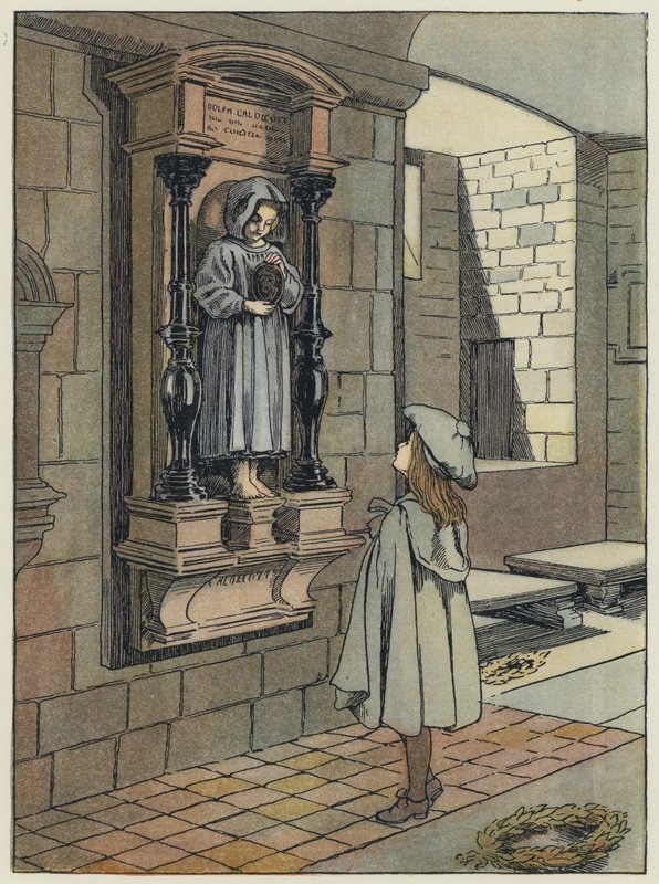 Londyn: The Caldecott Memorial, St Paul
