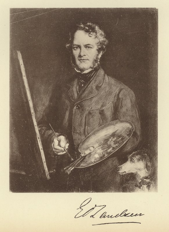 Sir Edwin Landseer (na zdjęciu) autorstwa Francis Grant