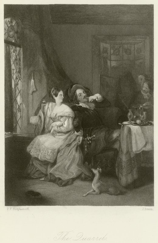 Kłótnia autorstwa Francis Phillip Stephanoff