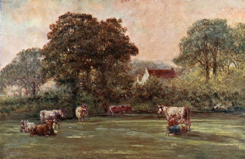 Dom wiejski w Hyde Lane autorstwa Francis S. Walker