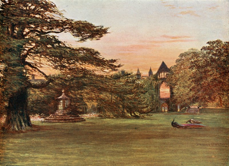 Ogród Opactwa Newstead autorstwa Francis S. Walker