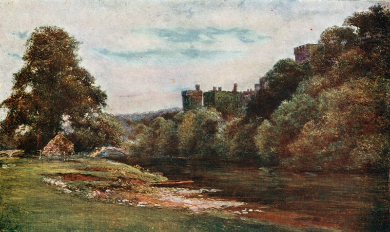 Blackwater w zamku Lismore autorstwa Francis S. Walker