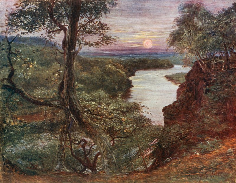 Rzeka Eden autorstwa Francis S. Walker