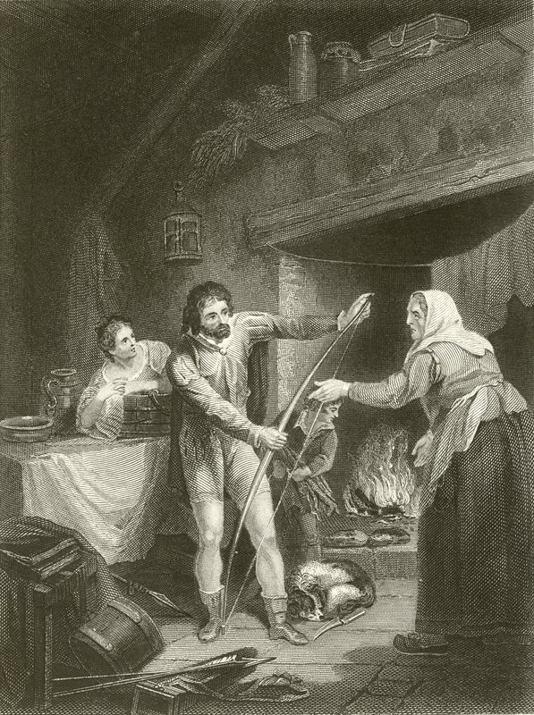 Alfred w domku Netherd