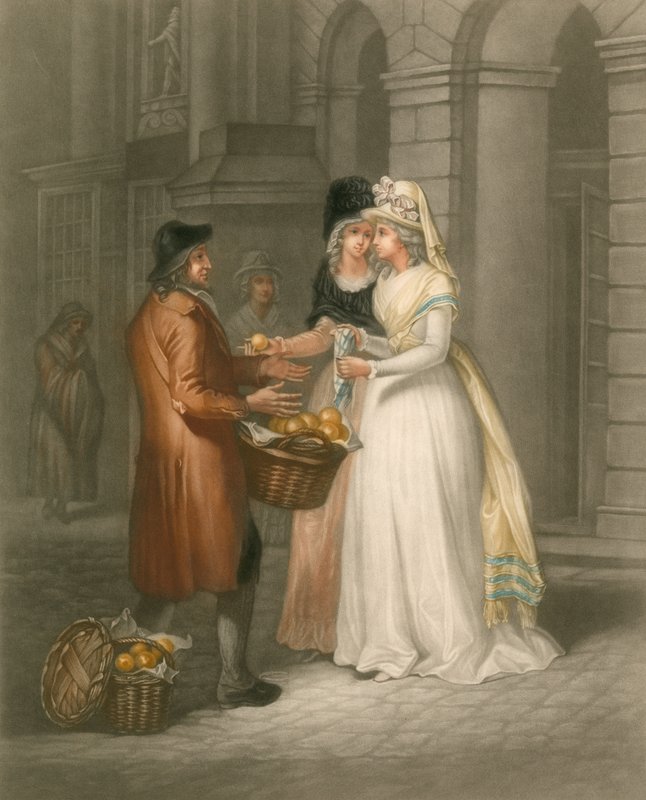 Pomarańcze autorstwa Francis Wheatley