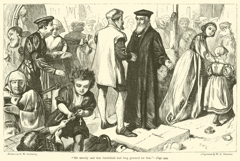 Powiedział wesoło, że Smithfield od dawna jęczał za nim autorstwa Francis Wilfred Lawson