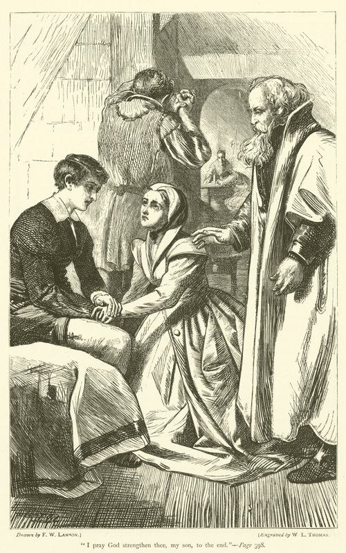 Proszę cię, mój synu, aby cię wzmocnił do końca.” autorstwa Francis Wilfred Lawson