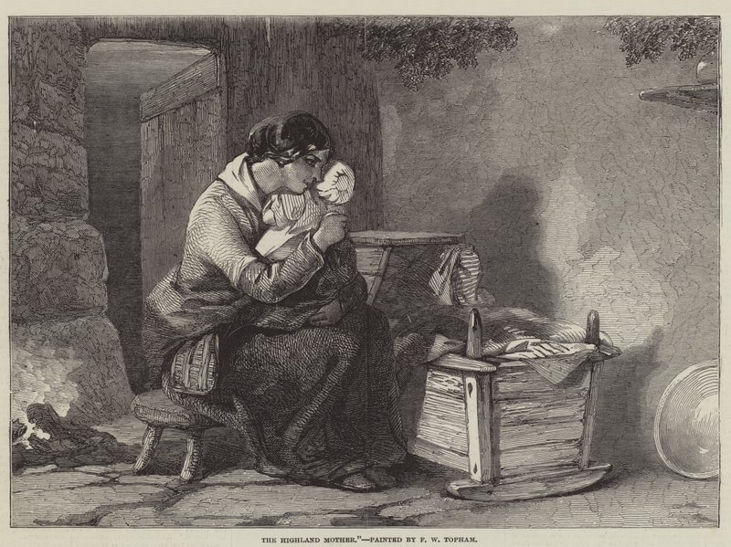 Matka z Wyżyn autorstwa Francis William Topham