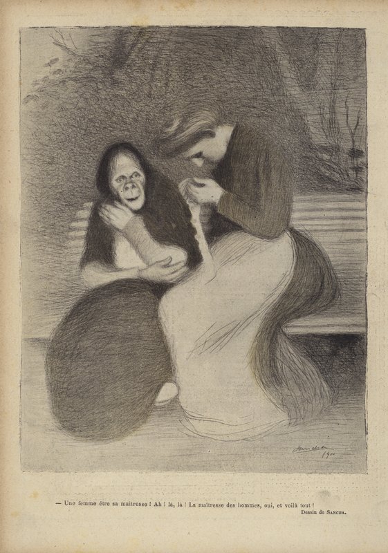 Ilustracja do Le Rire autorstwa Francisco Sancha y Lengo