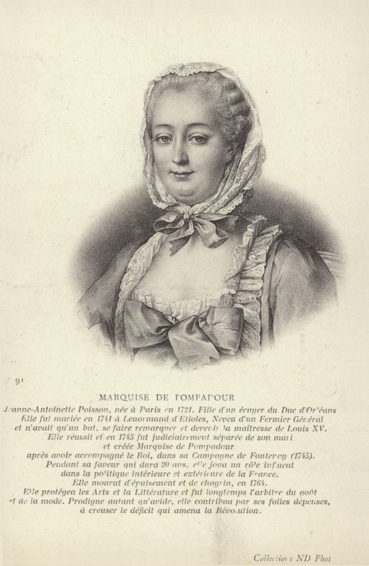 Markiza Pompadour autorstwa Francois Hubert Drouais