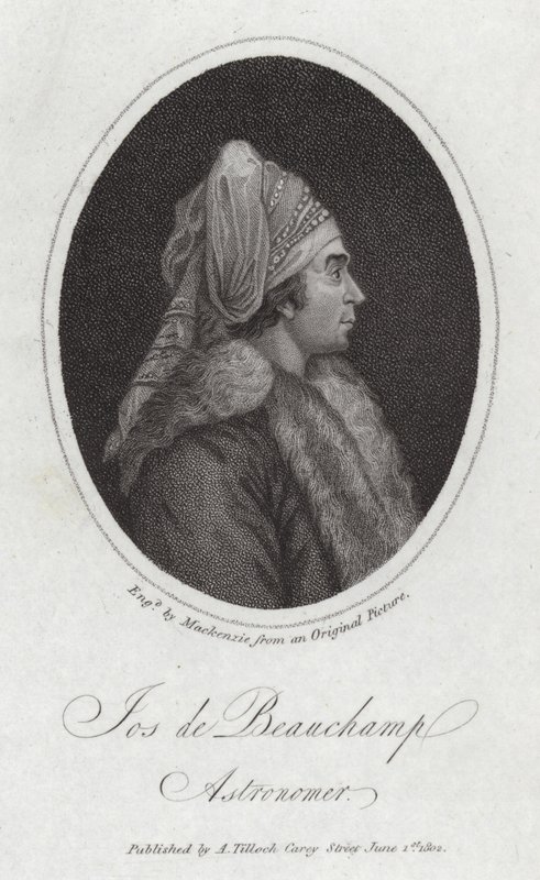 Pierre Joseph de Beauchamp autorstwa Francois Marie Rosset
