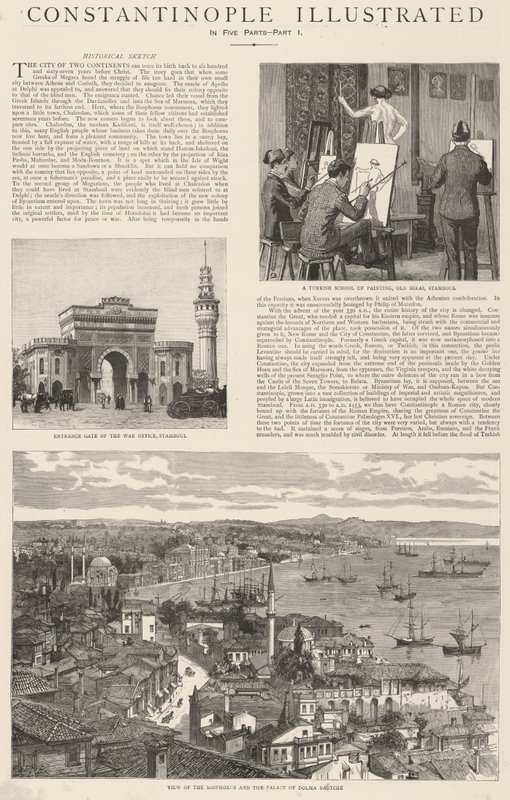 Konstantynopol Ilustrowany autorstwa Frank Dadd