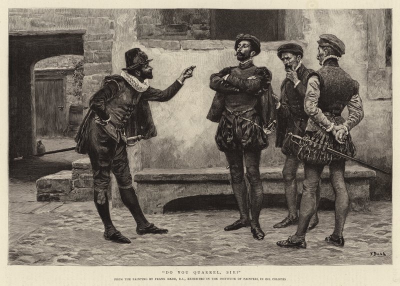 Kłócisz się, Sir autorstwa Frank Dadd