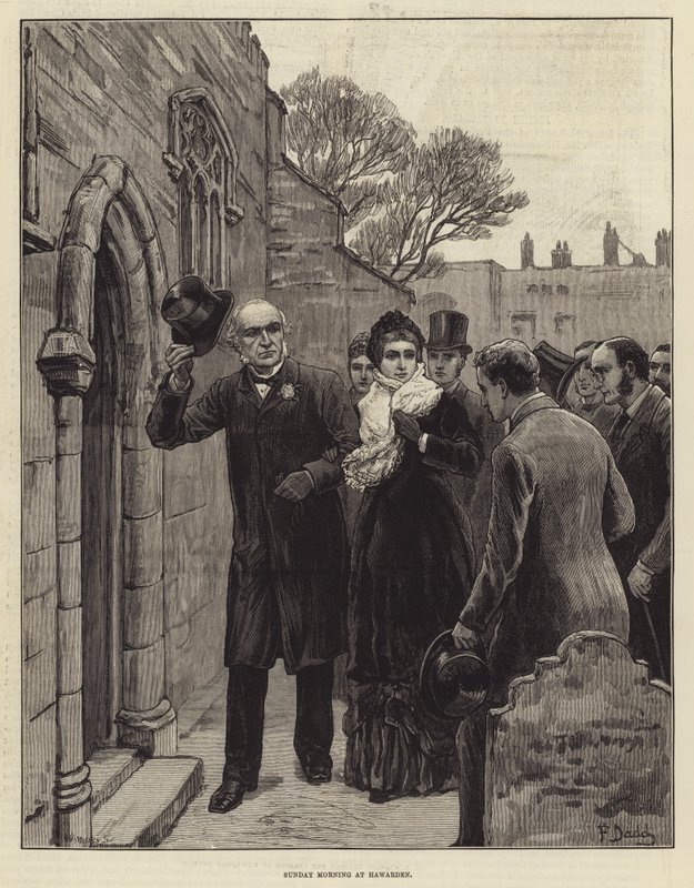Życie publiczne i charakter pana Gladstone autorstwa Frank Dadd